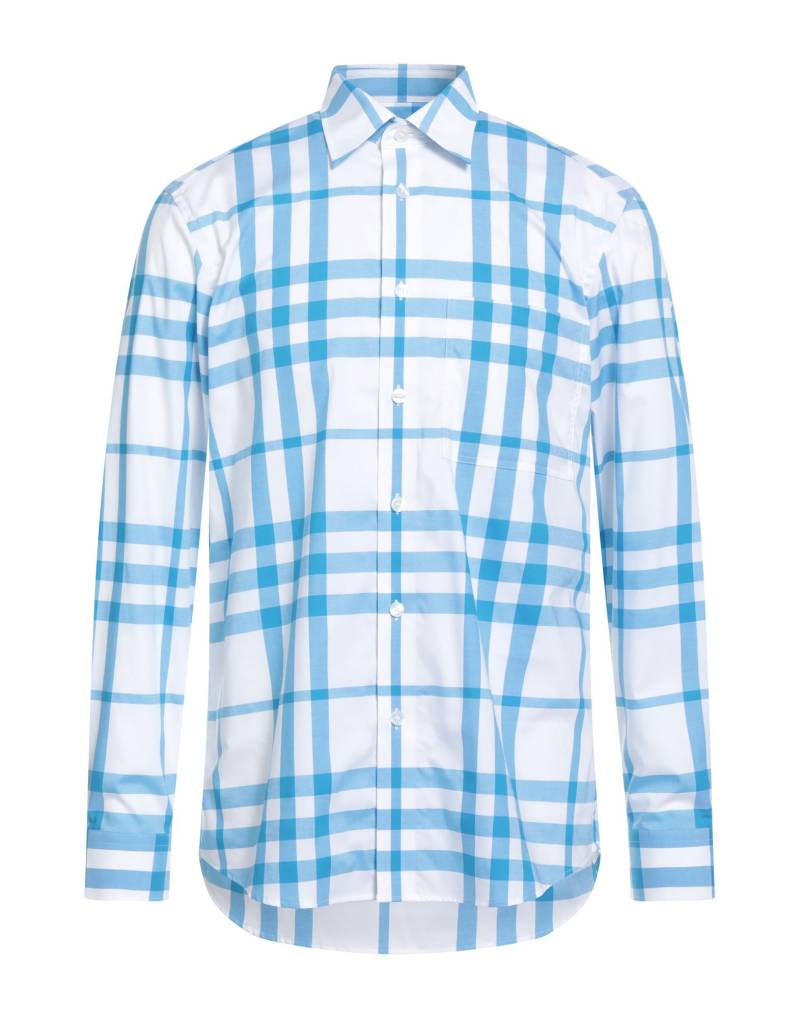 BURBERRY Hemd Herren Azurblau von BURBERRY