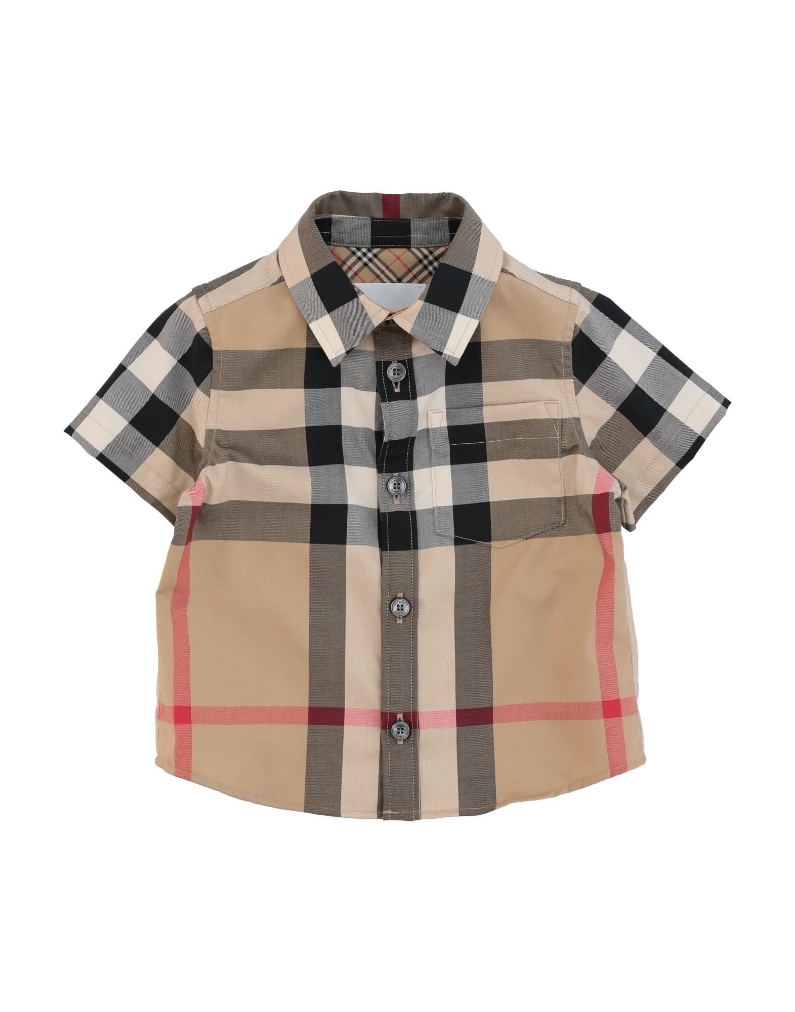 BURBERRY Hemd Kinder Beige von BURBERRY