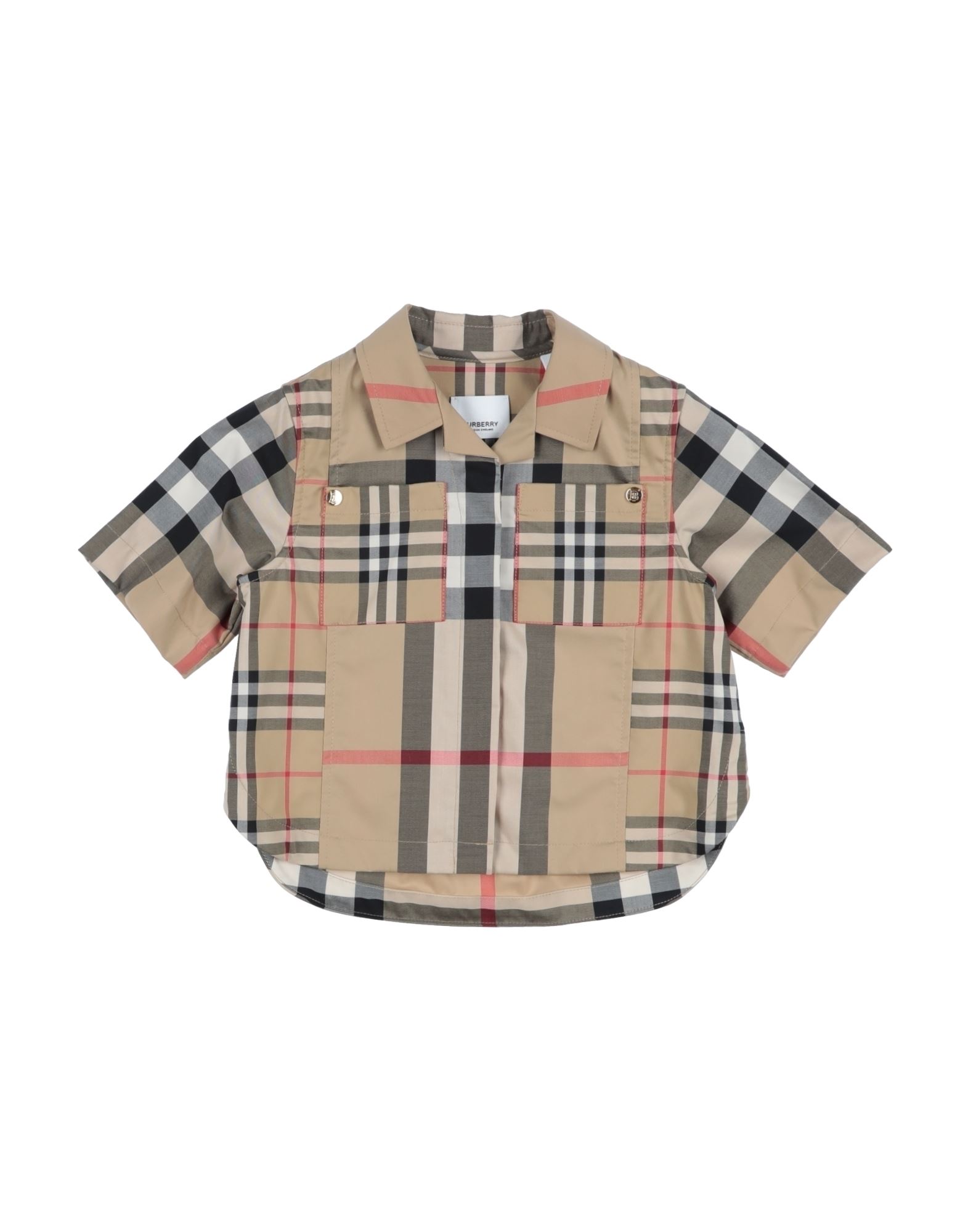 BURBERRY Hemd Kinder Beige von BURBERRY