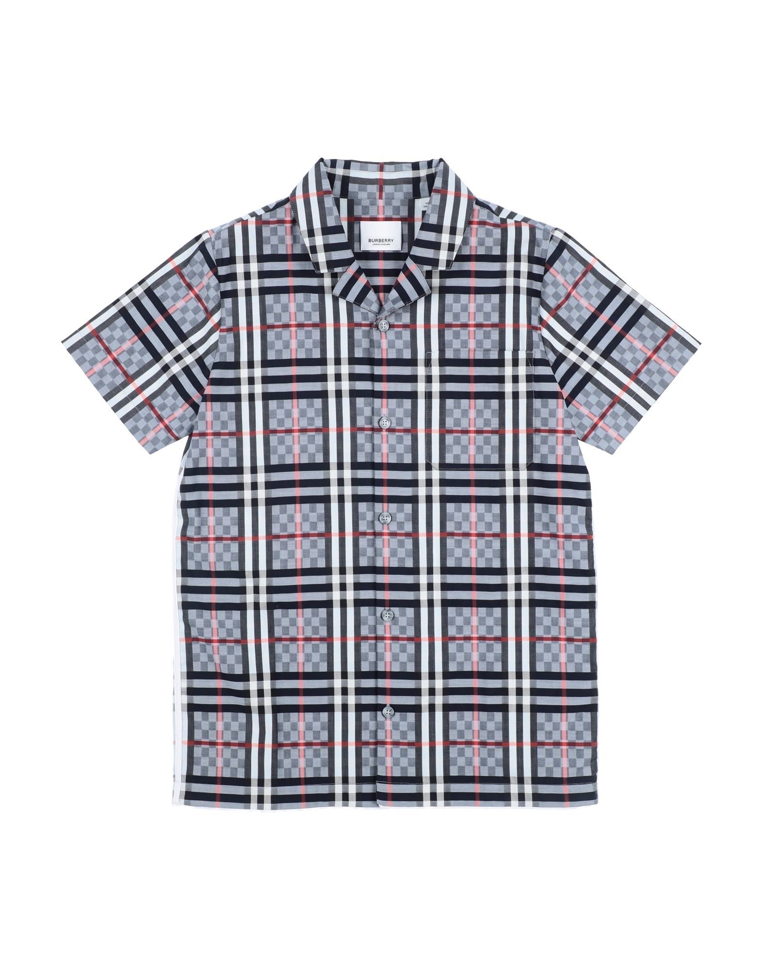 BURBERRY Hemd Kinder Grau von BURBERRY