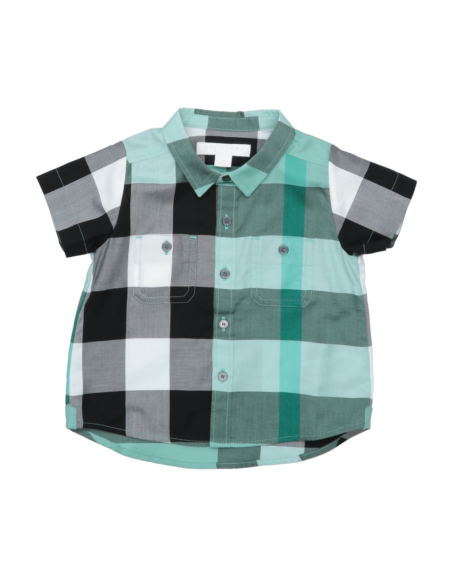 BURBERRY Hemd Kinder Grün von BURBERRY