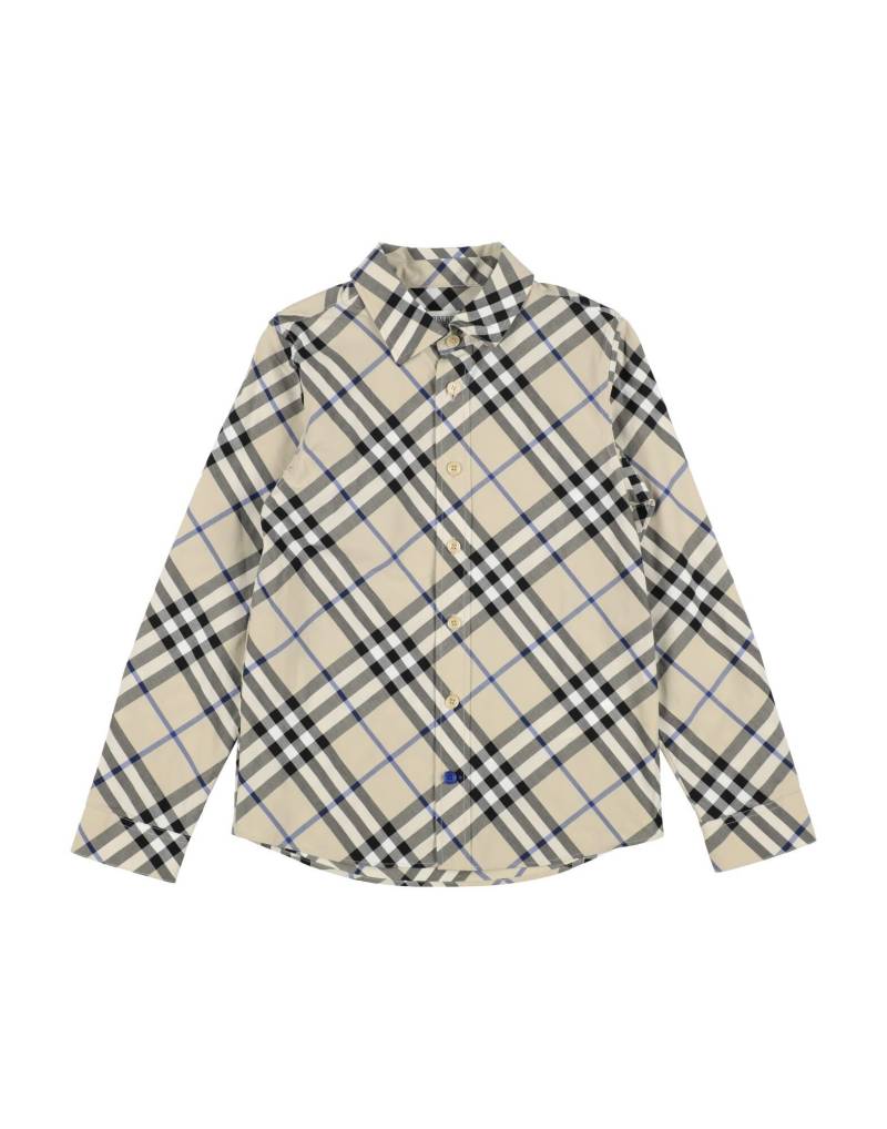 BURBERRY Hemd Kinder Hellgrau von BURBERRY