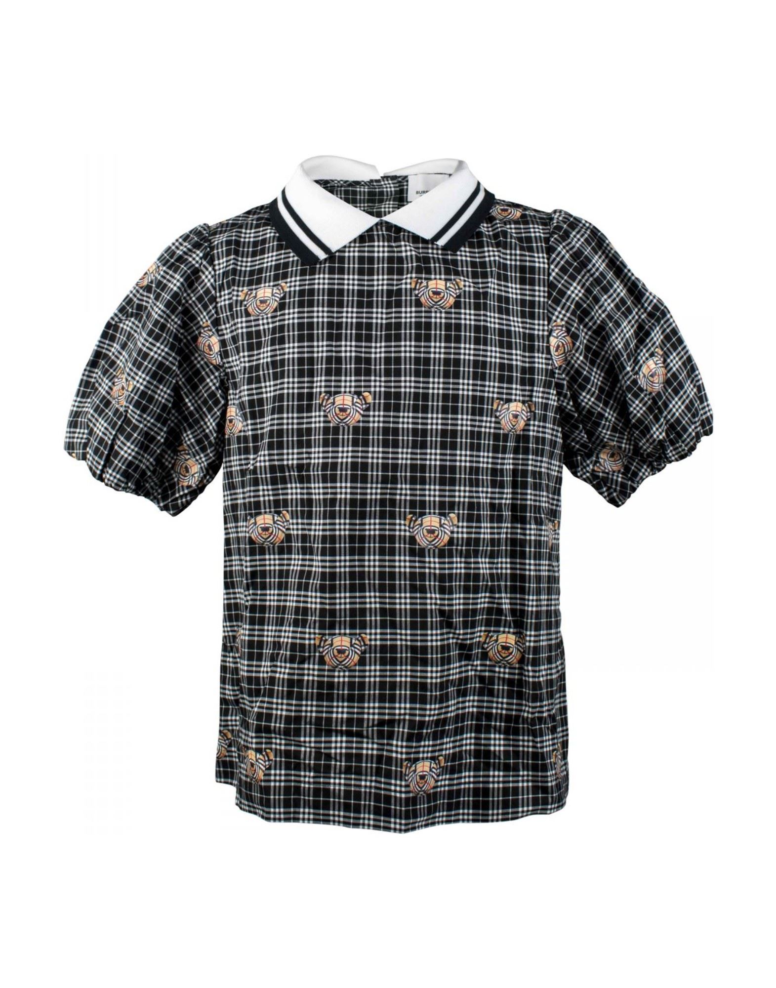 BURBERRY Hemd Kinder Schwarz von BURBERRY