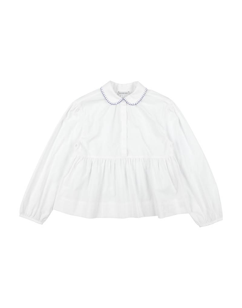 BURBERRY Hemd Kinder Weiß von BURBERRY