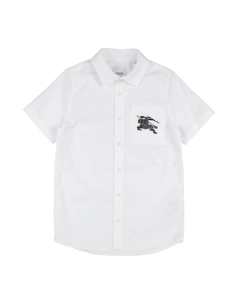 BURBERRY Hemd Kinder Weiß von BURBERRY