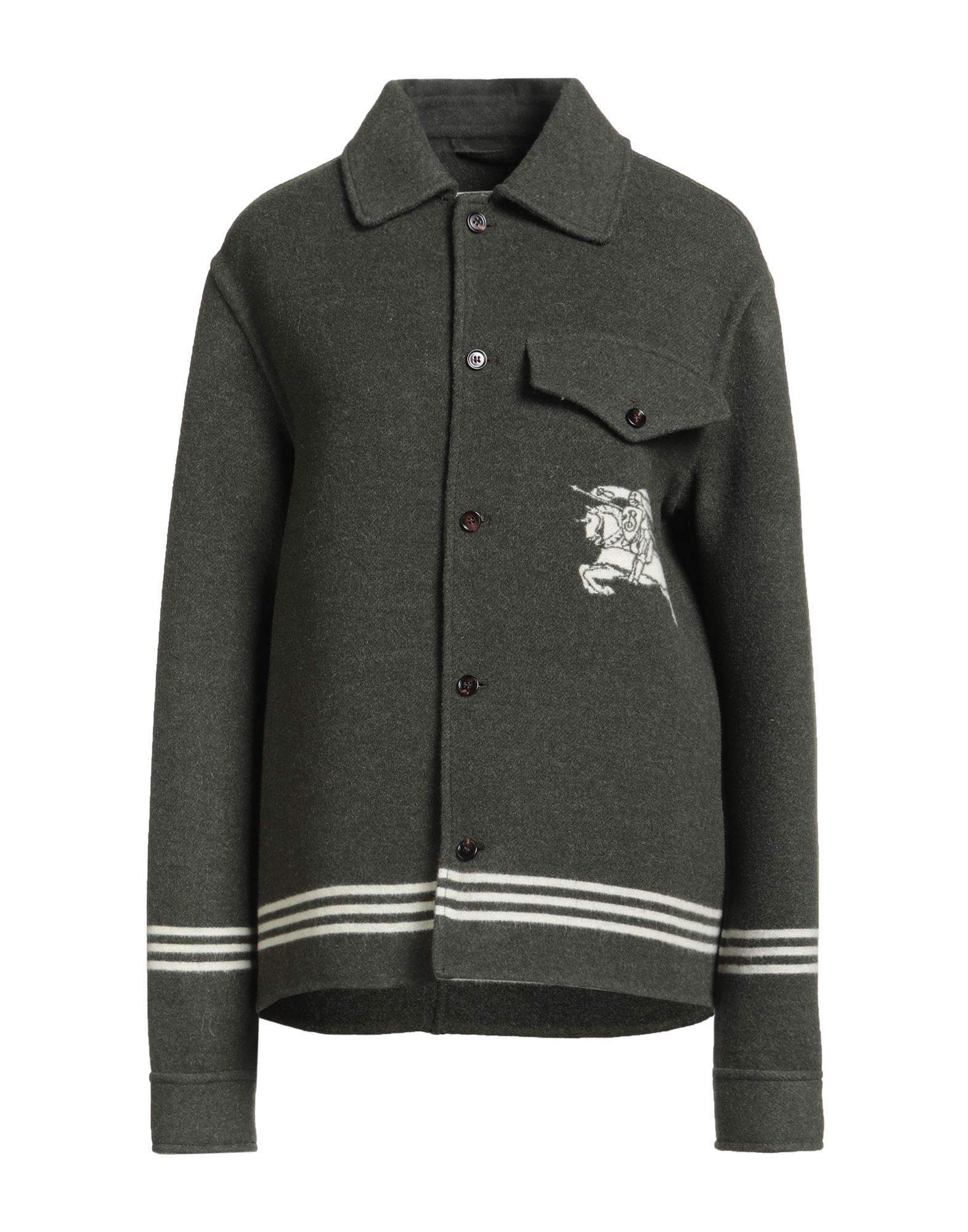 BURBERRY Jacke & Anorak Damen Grün von BURBERRY