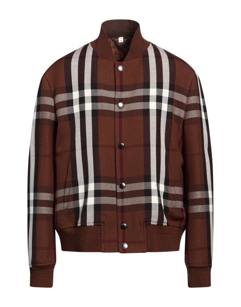BURBERRY Jacke & Anorak Herren Braun von BURBERRY