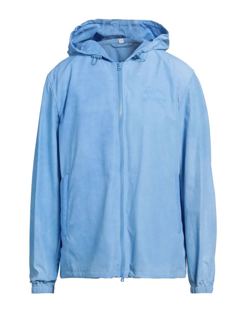 BURBERRY Jacke & Anorak Herren Hellblau von BURBERRY