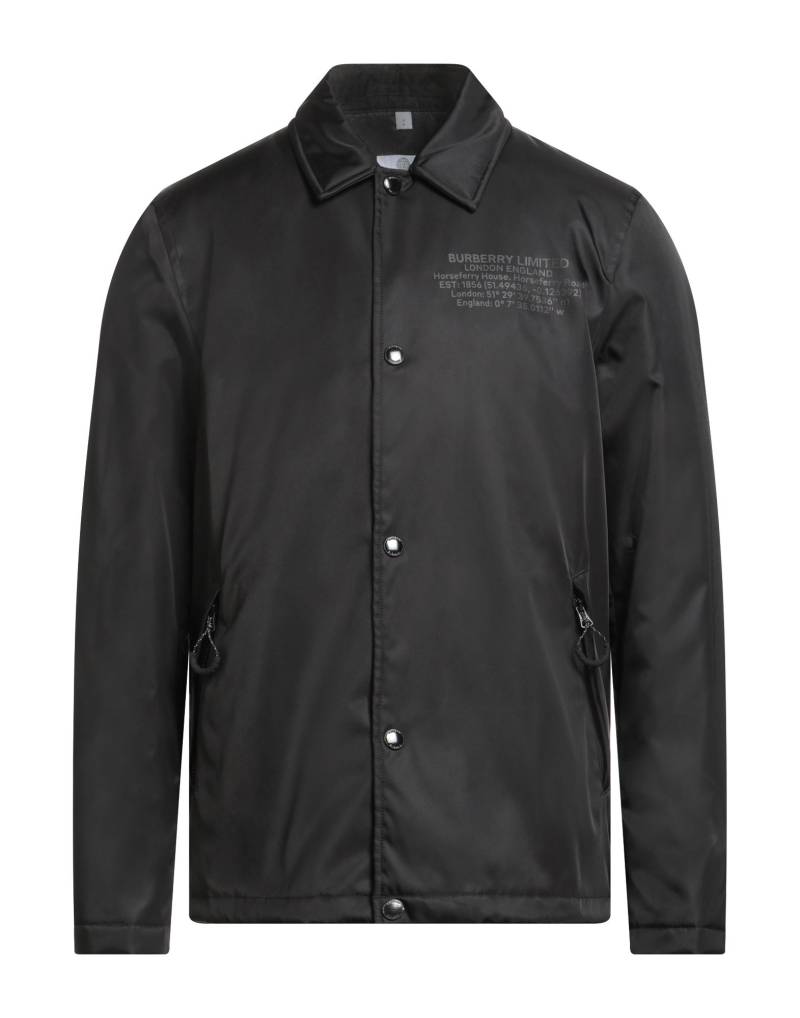 BURBERRY Jacke & Anorak Herren Schwarz von BURBERRY
