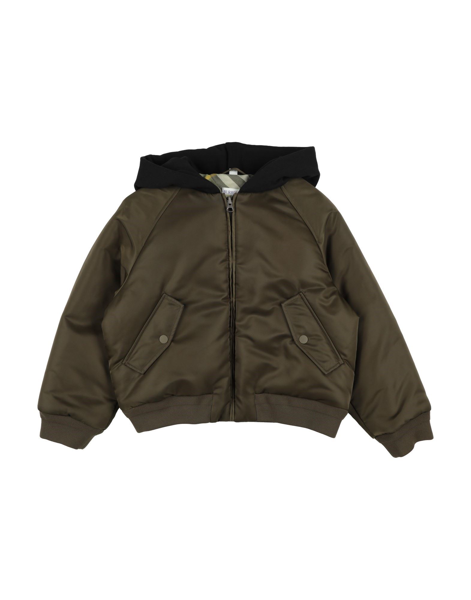 BURBERRY Jacke & Anorak Kinder Militärgrün von BURBERRY