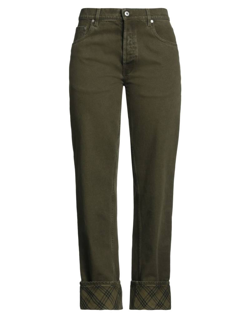 BURBERRY Jeanshose Damen Militärgrün BURBERRY Jeanshose Damen Militärgrün von BURBERRY