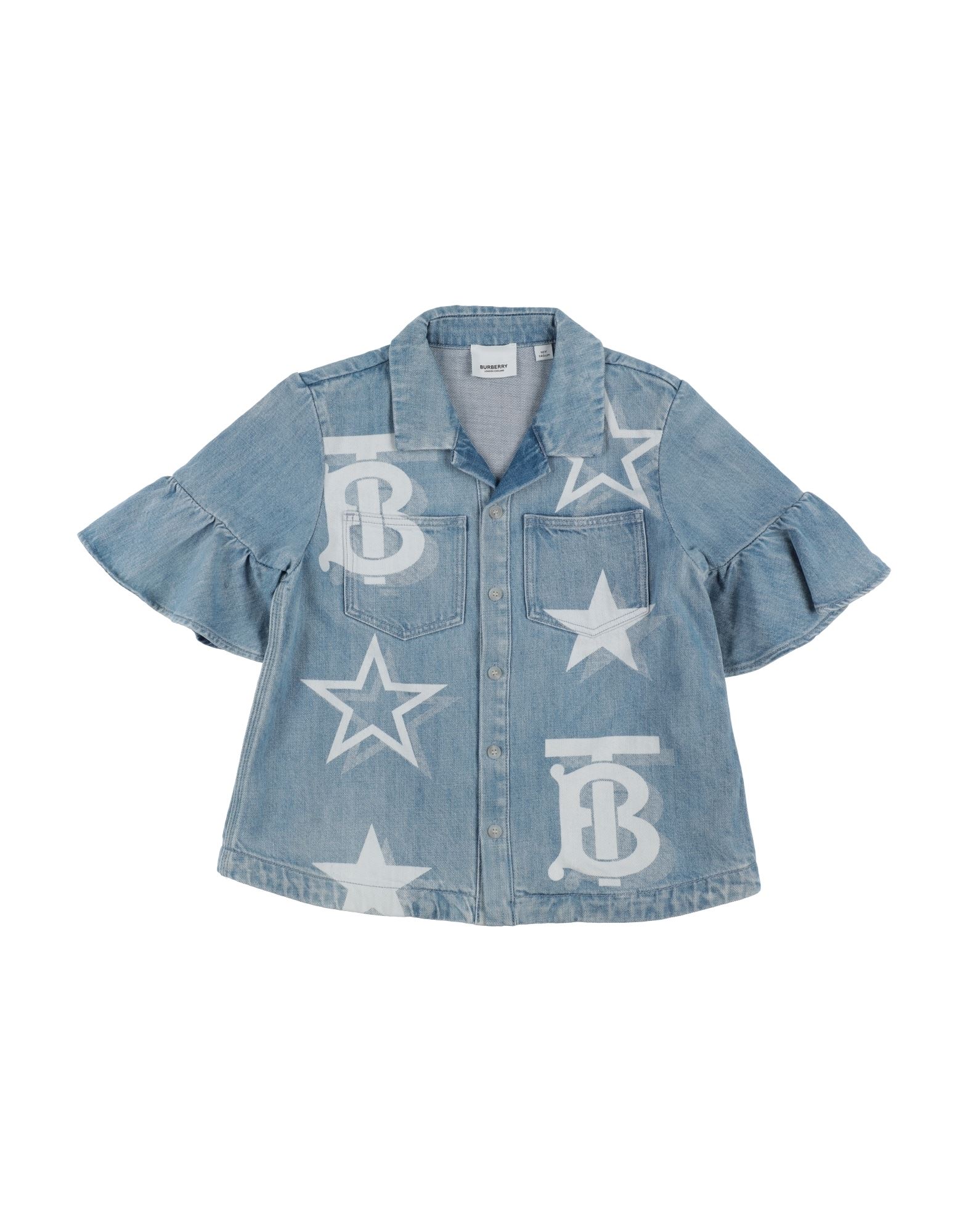 BURBERRY Jeansjacke/-mantel Kinder Blau von BURBERRY