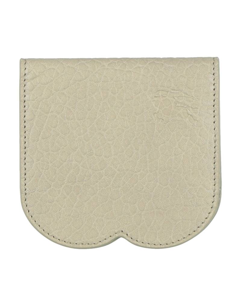 BURBERRY Kartenetui Damen Hellgrau von BURBERRY