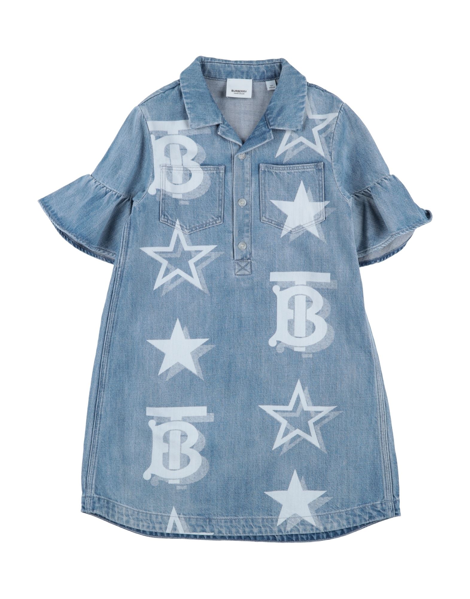 BURBERRY Kinderkleid Kinder Blau von BURBERRY