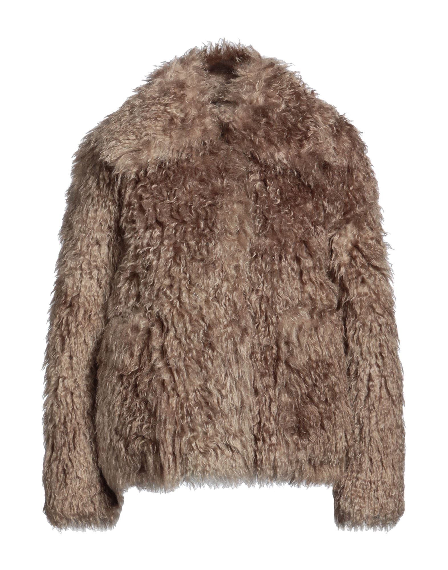 BURBERRY Shearling- & Kunstfell Damen Sand von BURBERRY