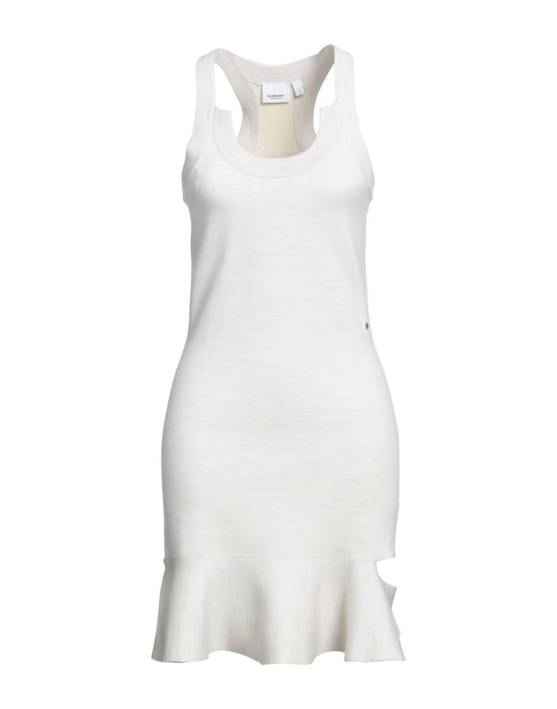 BURBERRY Mini-kleid Damen Hellgrau von BURBERRY