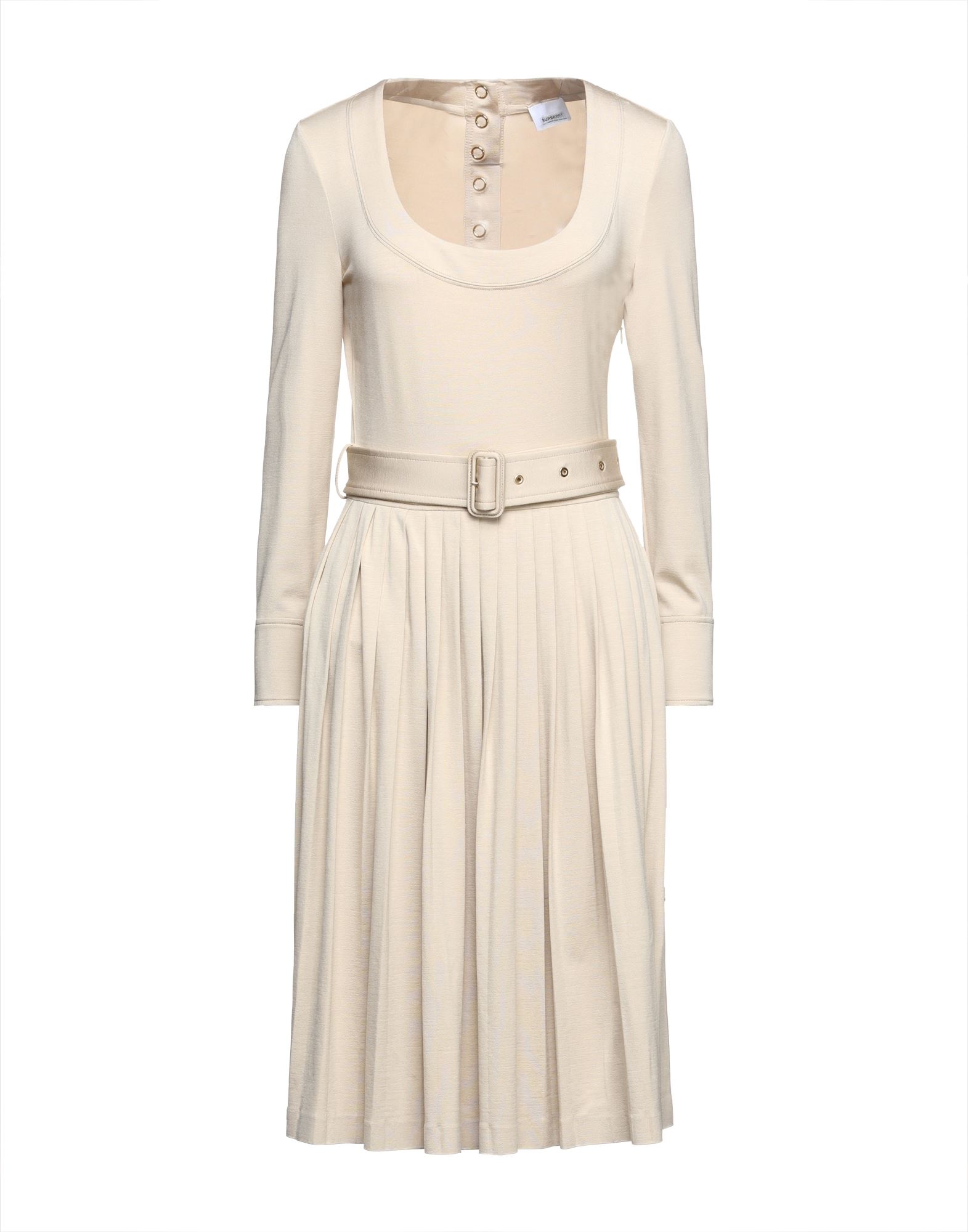 BURBERRY Midi-kleid Damen Beige von BURBERRY