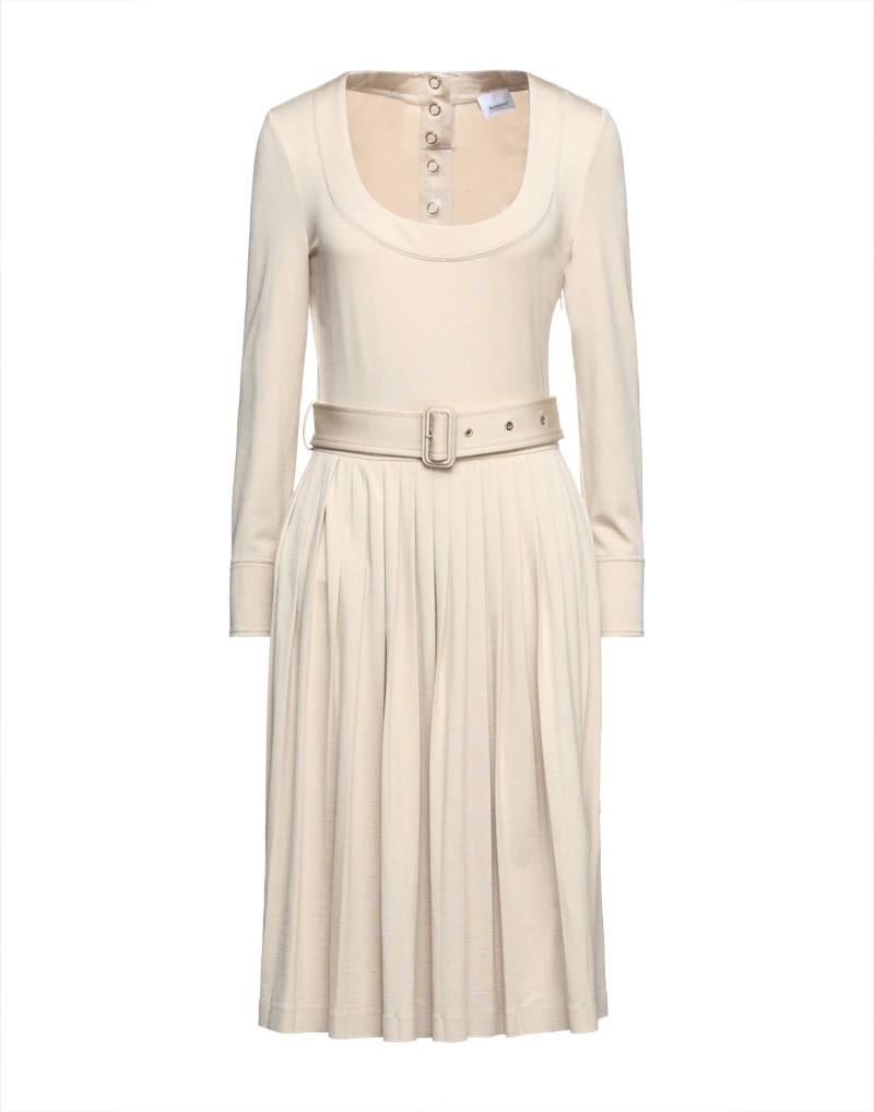 BURBERRY Midi-kleid Damen Beige von BURBERRY