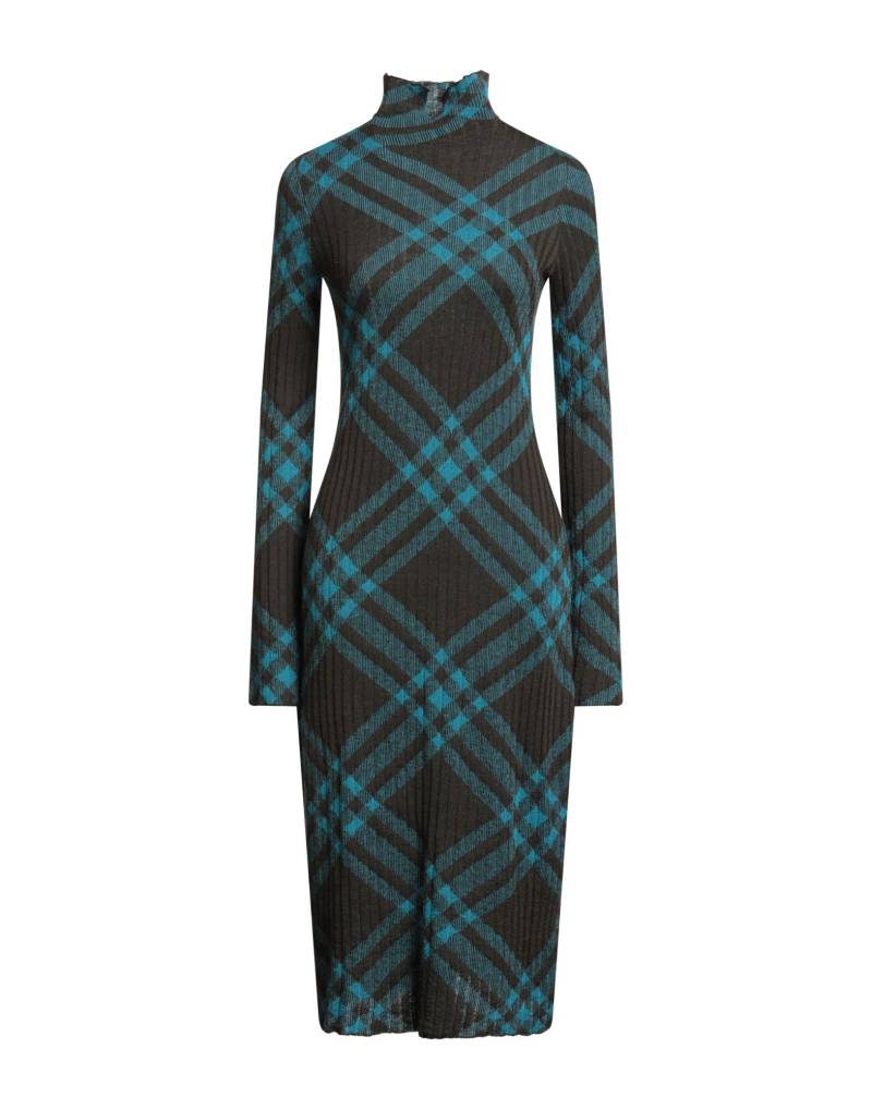 BURBERRY Midi-kleid Damen Dunkelbraun von BURBERRY