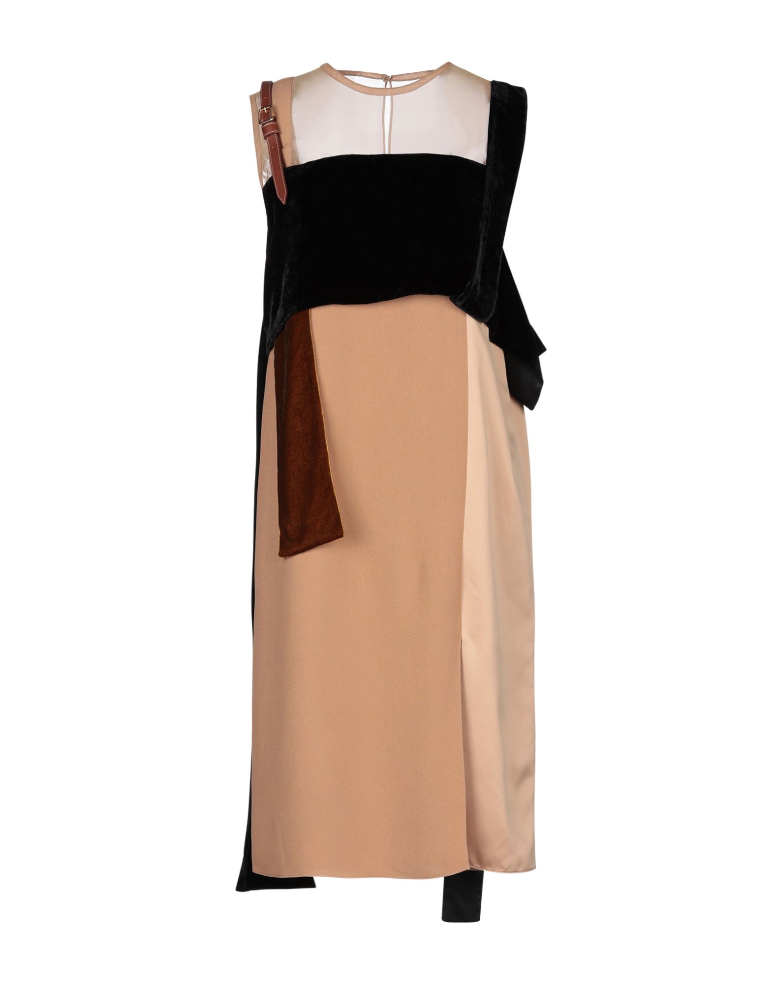 BURBERRY Midi-kleid Damen Kamel von BURBERRY