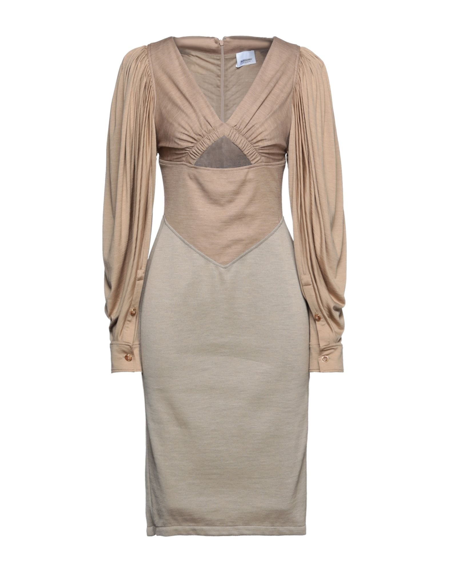 BURBERRY Midi-kleid Damen Sand von BURBERRY