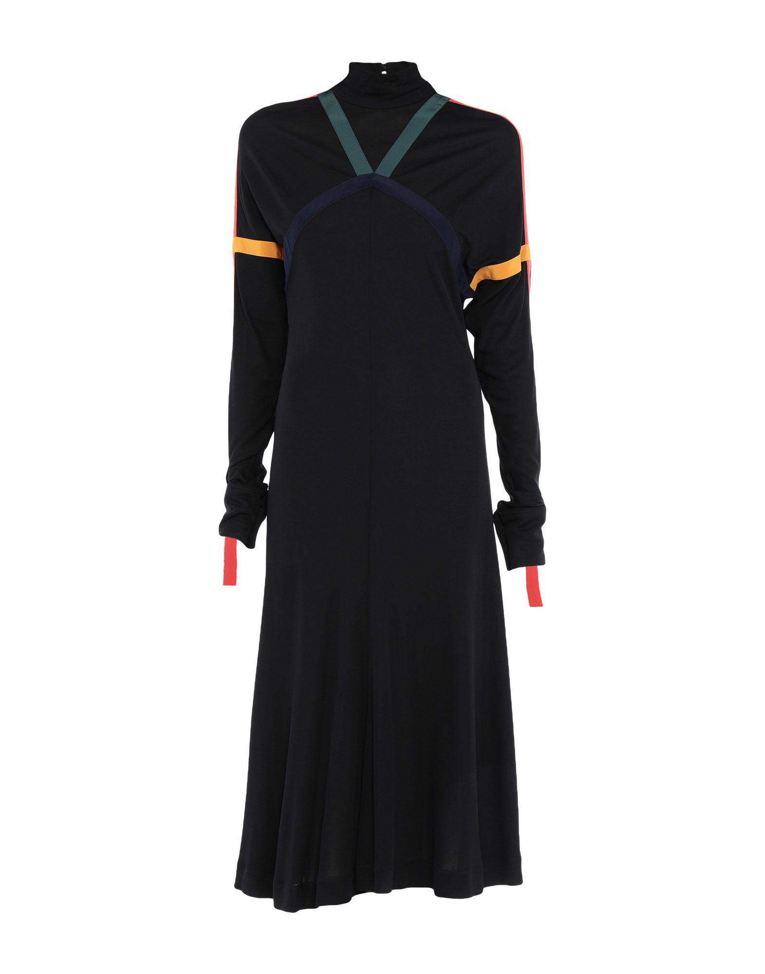 BURBERRY Midi-kleid Damen Schwarz von BURBERRY