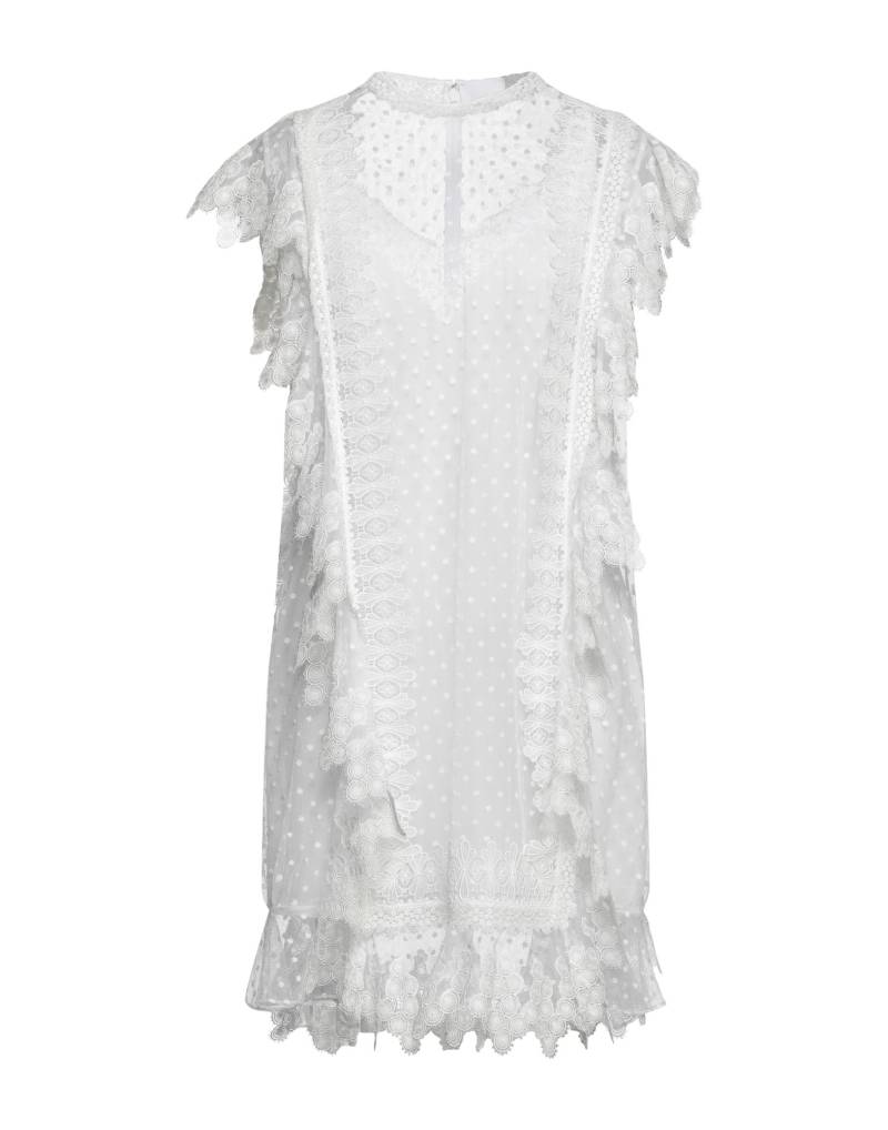 BURBERRY Midi-kleid Damen Weiß von BURBERRY