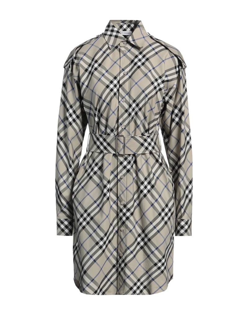 BURBERRY Mini-kleid Damen Hellgrau von BURBERRY