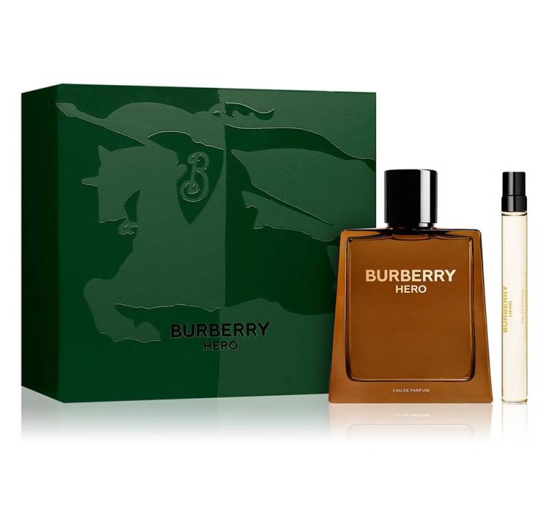 BURBERRY Pflege-Geschenkset Burberry Hero Eau De Parfum Geschenkset Für Herren, 2-tlg., Elegantes Geschenkset mit hochwertigem Duft von BURBERRY