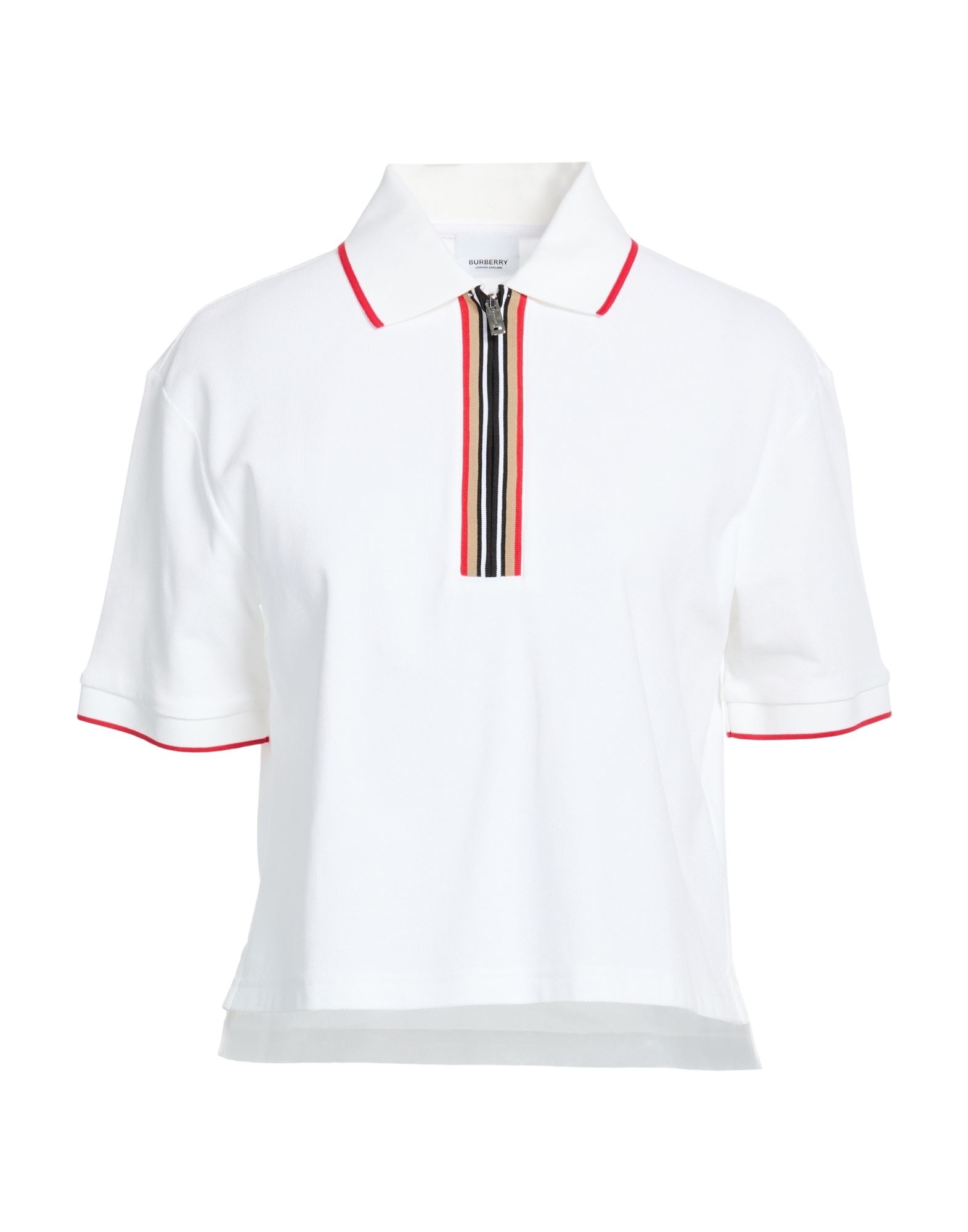BURBERRY Poloshirt Damen Weiß von BURBERRY