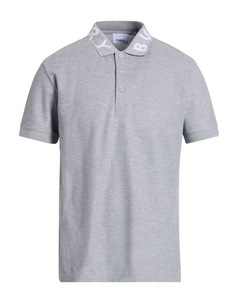 BURBERRY Poloshirt Herren Grau von BURBERRY