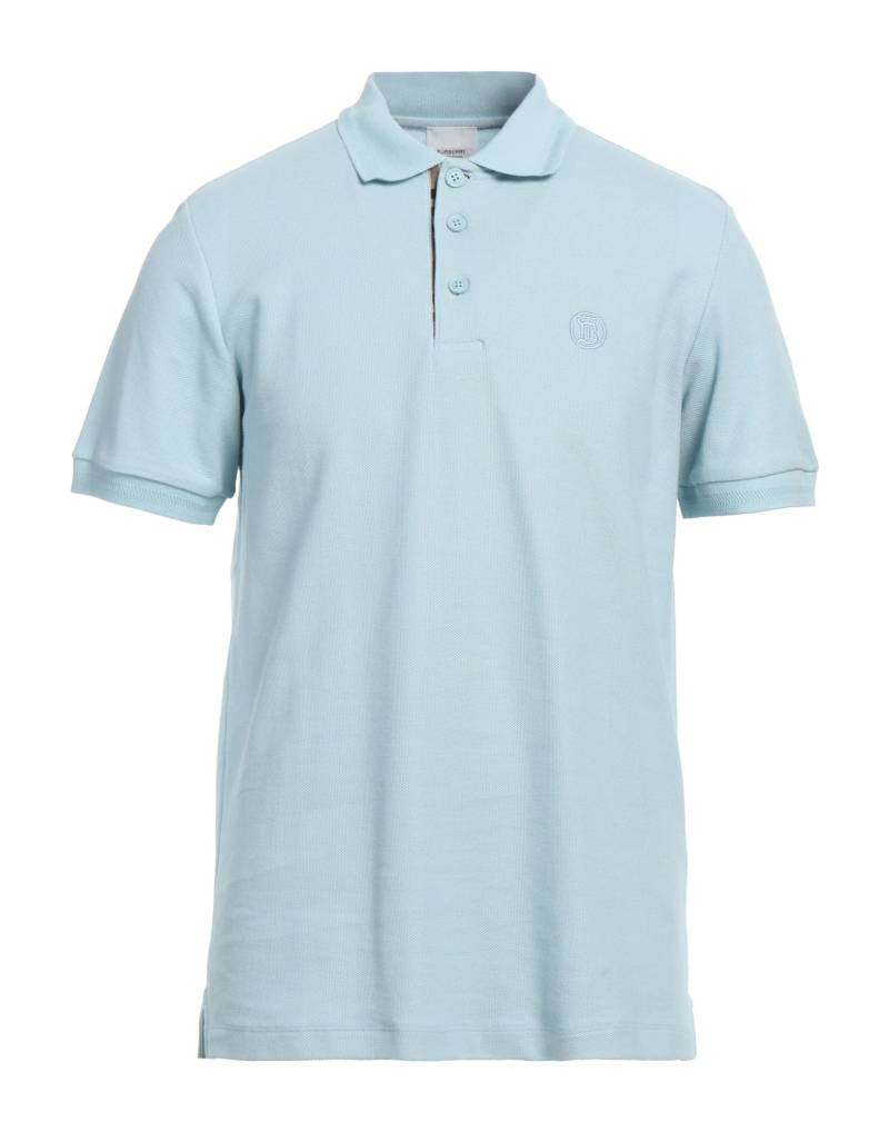 BURBERRY Poloshirt Herren Himmelblau von BURBERRY