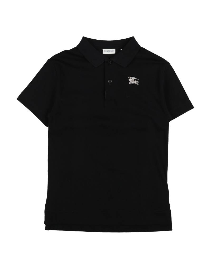 BURBERRY Poloshirt Kinder Schwarz von BURBERRY
