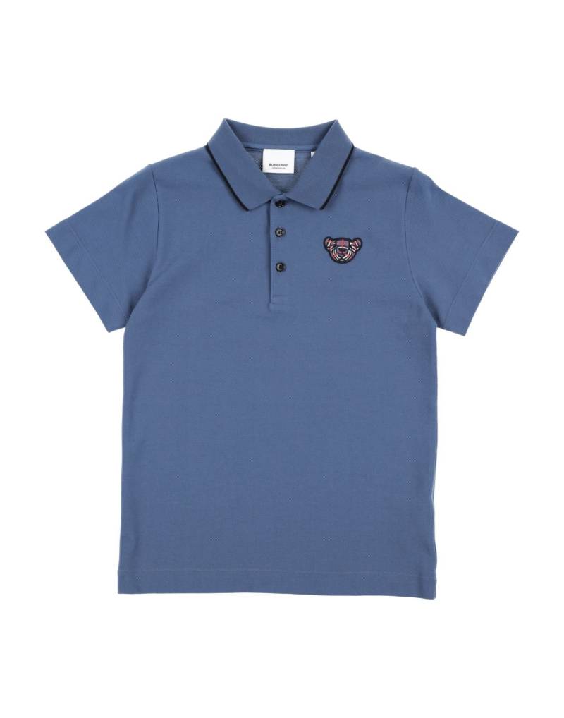 BURBERRY Poloshirt Kinder Taubenblau von BURBERRY