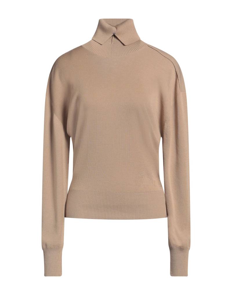 BURBERRY Rollkragenpullover Damen Beige von BURBERRY