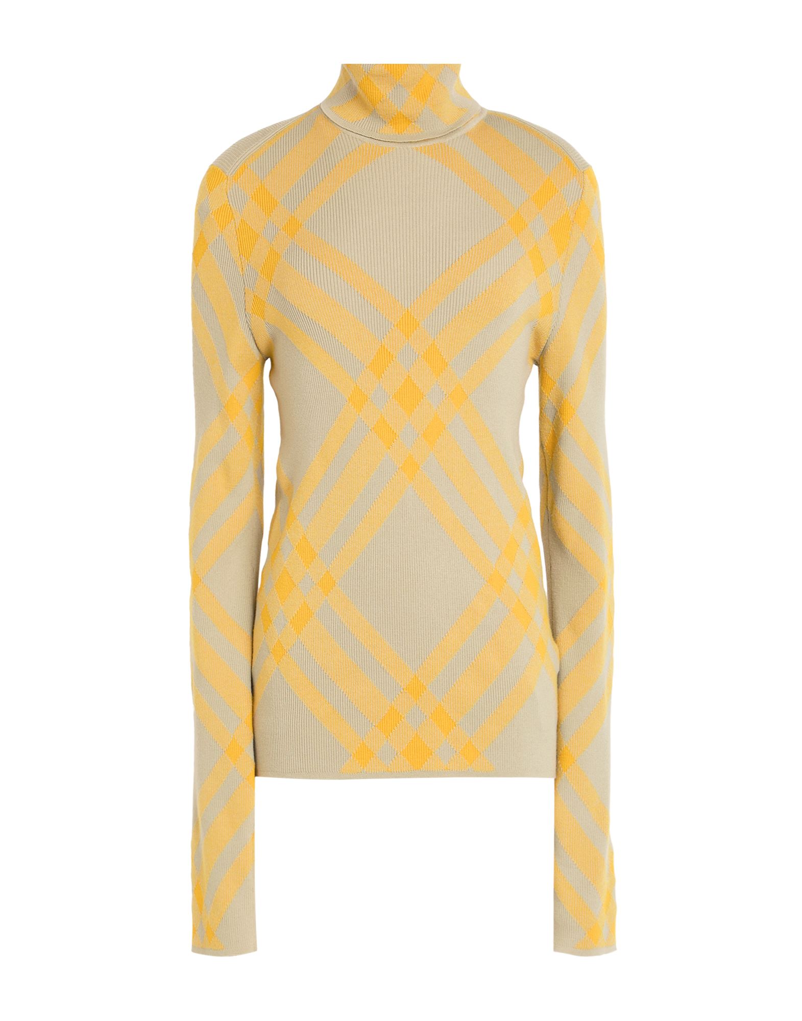 BURBERRY Rollkragenpullover Damen Gelb BURBERRY Rollkragenpullover Damen Gelb von BURBERRY