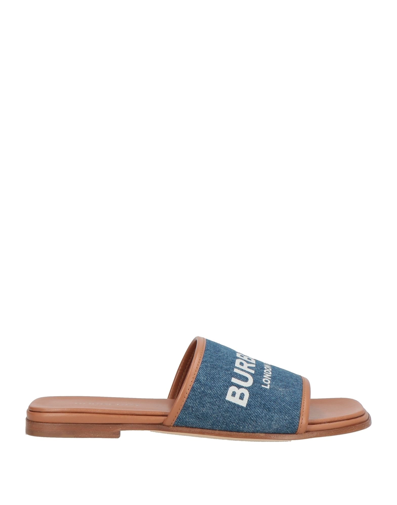 BURBERRY Sandale Damen Blau von BURBERRY