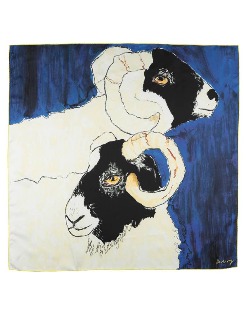 BURBERRY Schal Damen Blau von BURBERRY