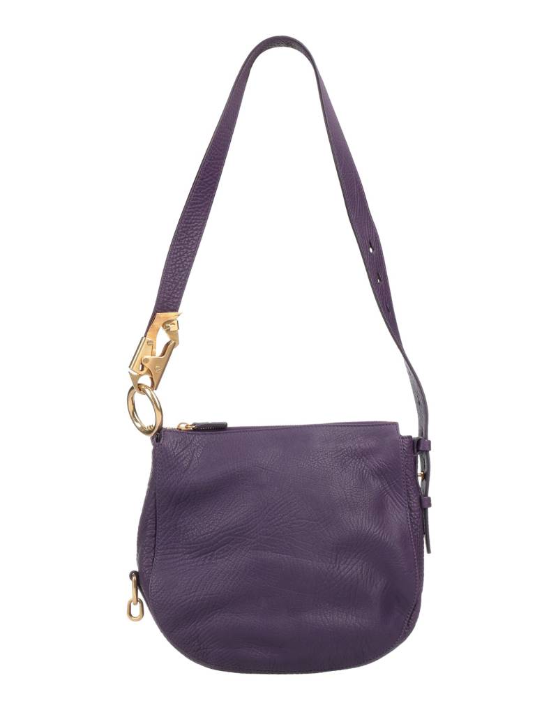 BURBERRY Schultertasche Damen Dunkelviolett von BURBERRY