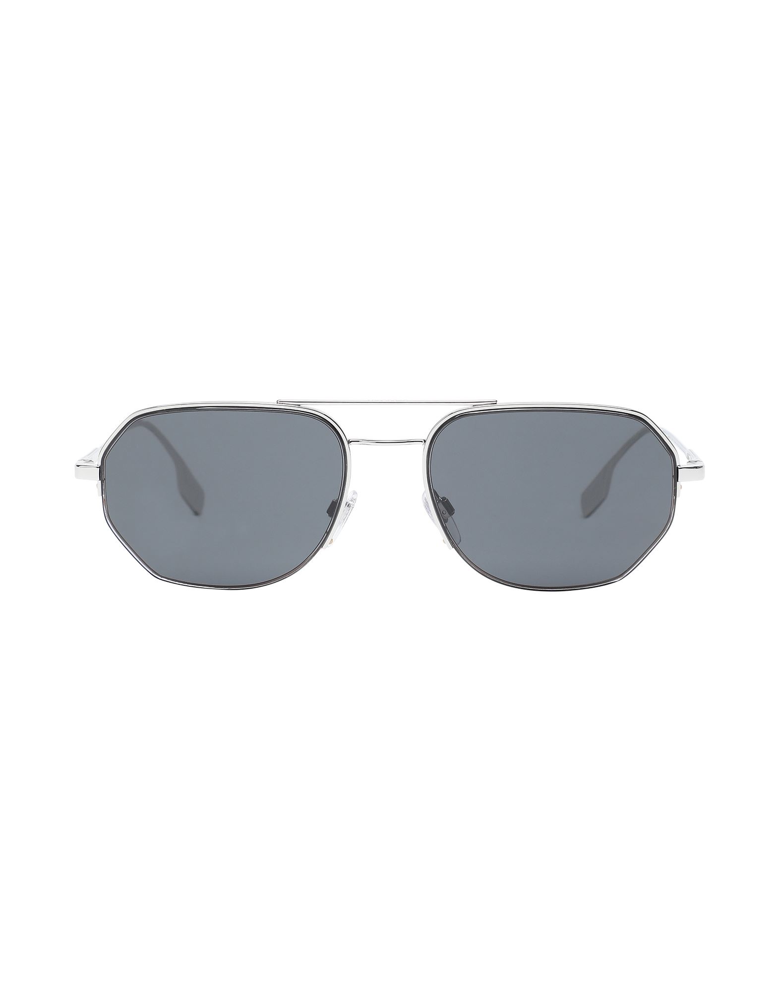 BURBERRY Sonnenbrille Herren Silber von BURBERRY