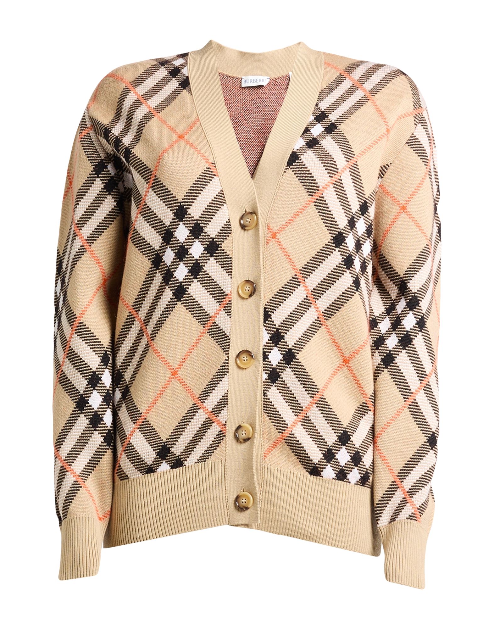 BURBERRY Strickjacke Damen Sand von BURBERRY