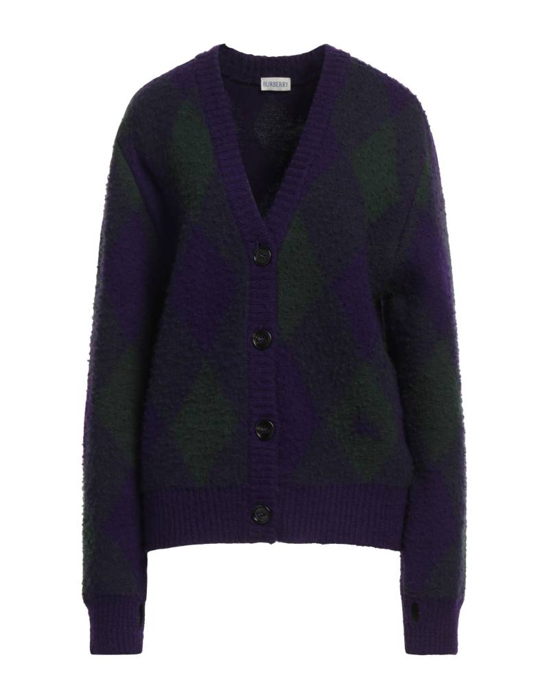 BURBERRY Strickjacke Damen Violett von BURBERRY