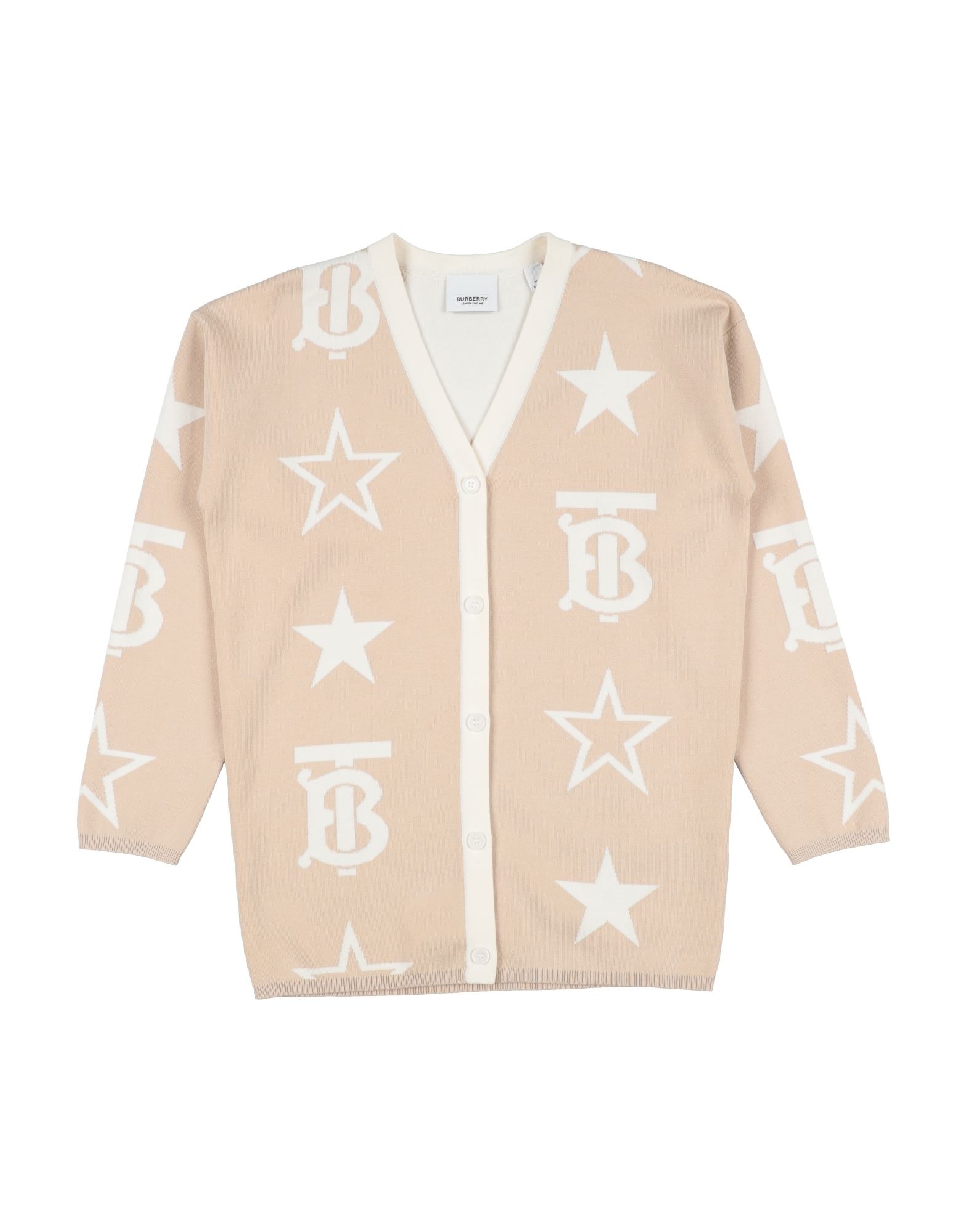 BURBERRY Strickjacke Kinder Beige von BURBERRY