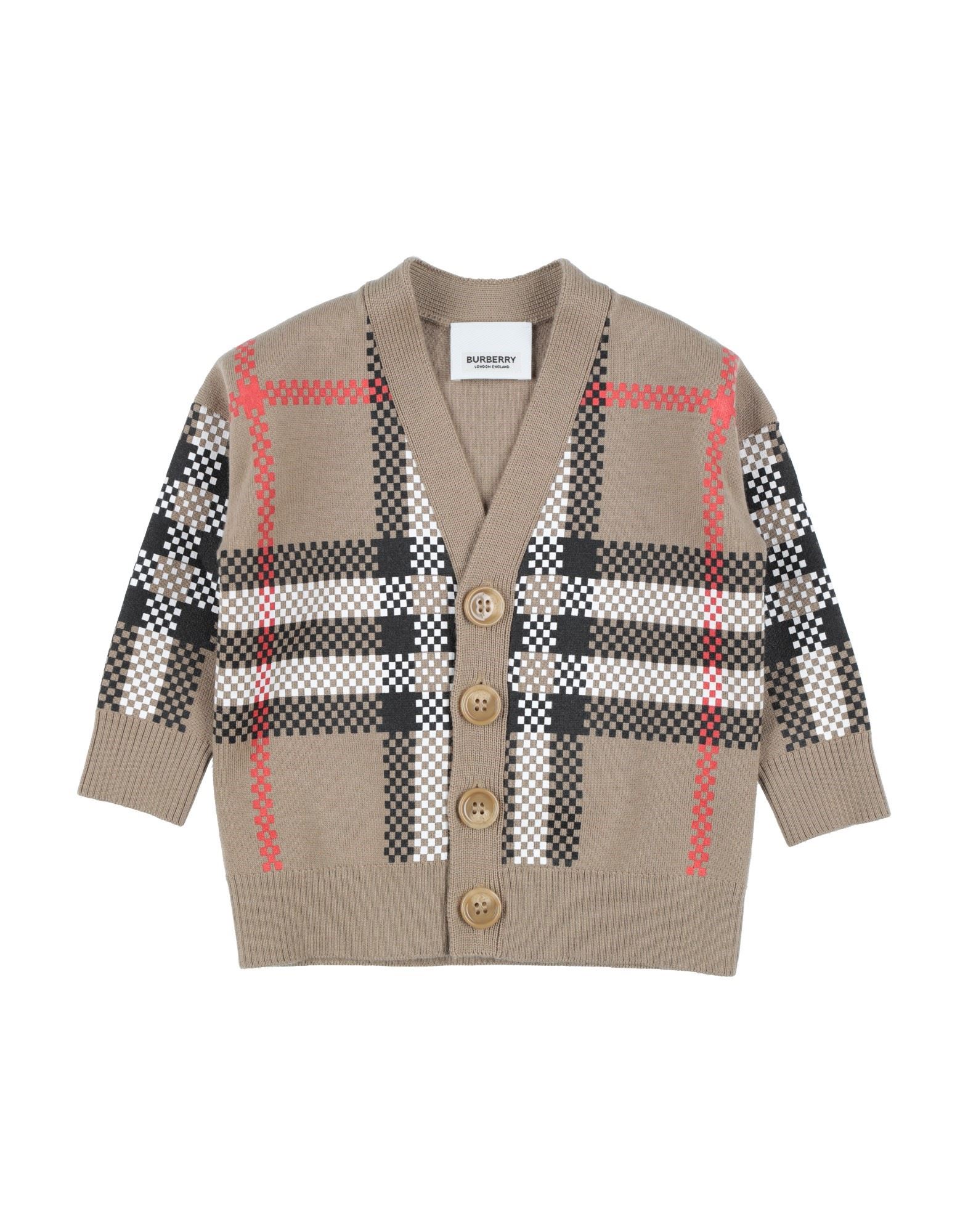 BURBERRY Strickjacke Kinder Beige von BURBERRY