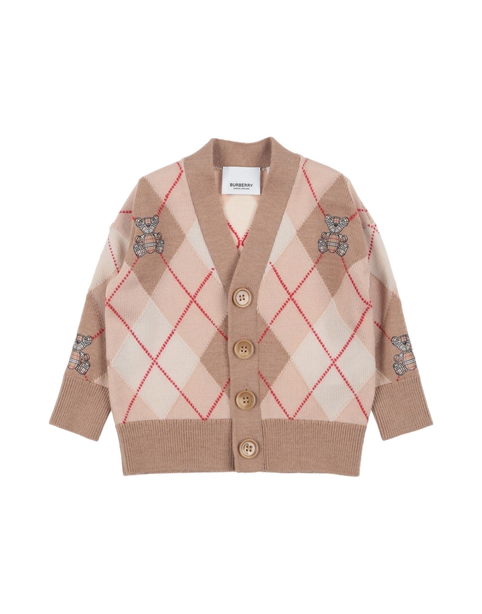 BURBERRY Strickjacke Kinder Kamel von BURBERRY