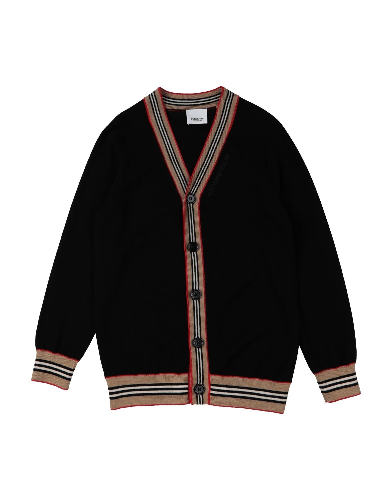 BURBERRY Strickjacke Kinder Schwarz von BURBERRY