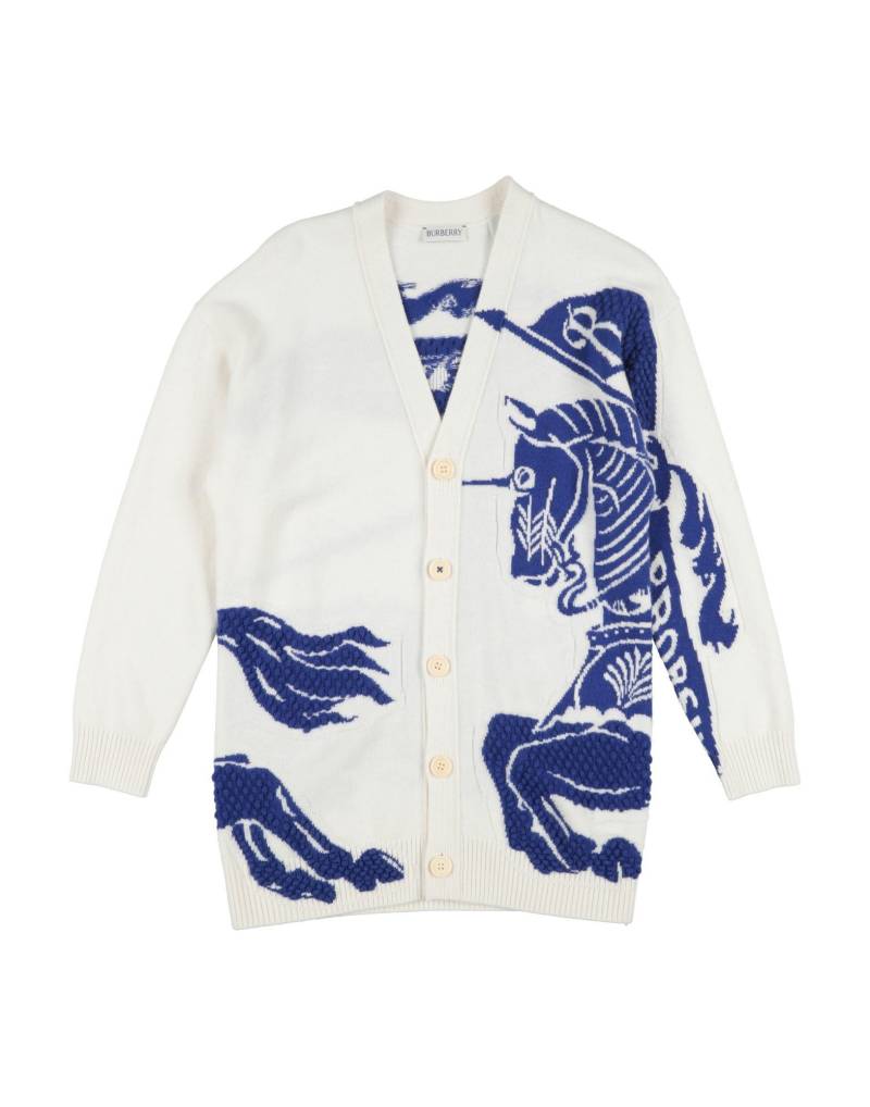 BURBERRY Strickjacke Kinder Weiß von BURBERRY