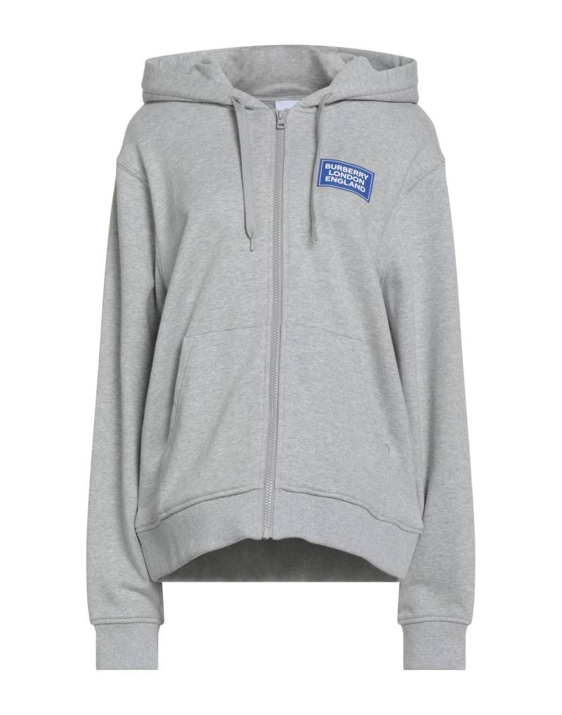 BURBERRY Sweatshirt Damen Hellgrau von BURBERRY