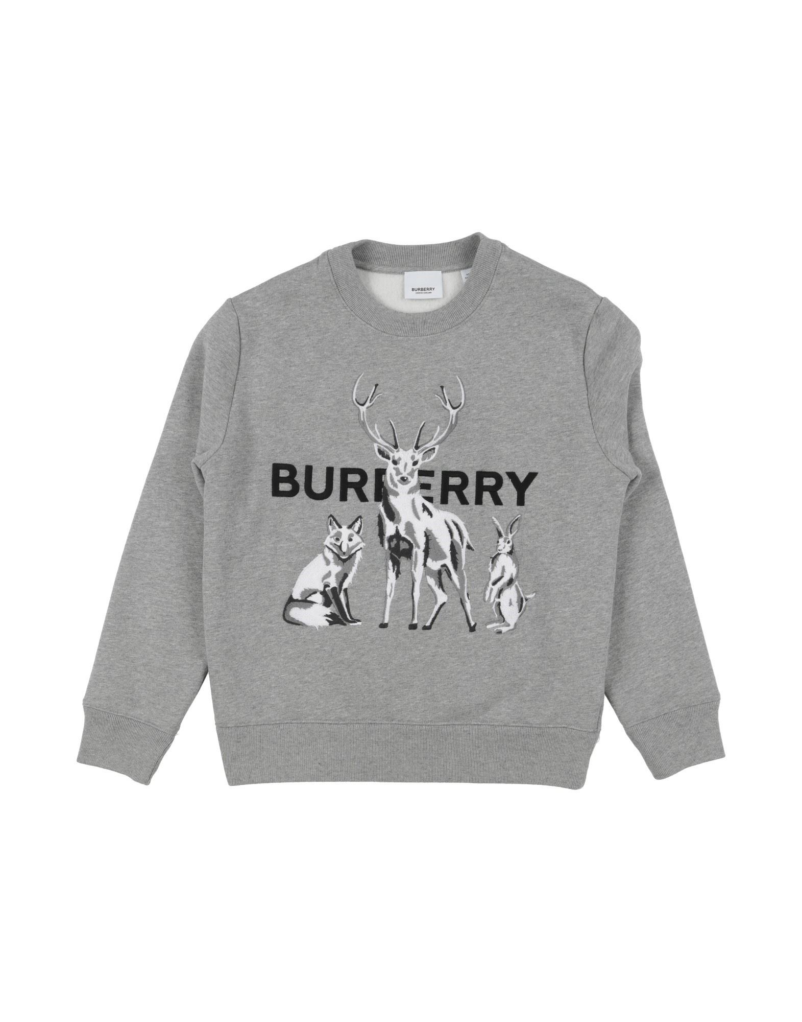 BURBERRY Sweatshirt Kinder Grau von BURBERRY