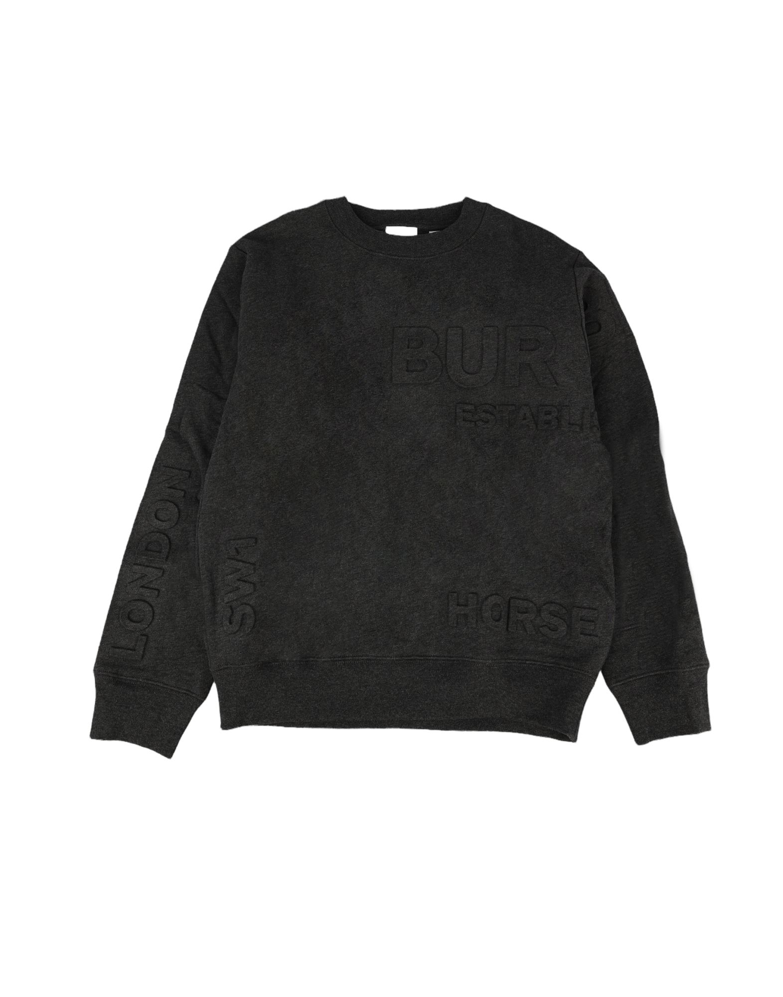 BURBERRY Sweatshirt Kinder Grau von BURBERRY